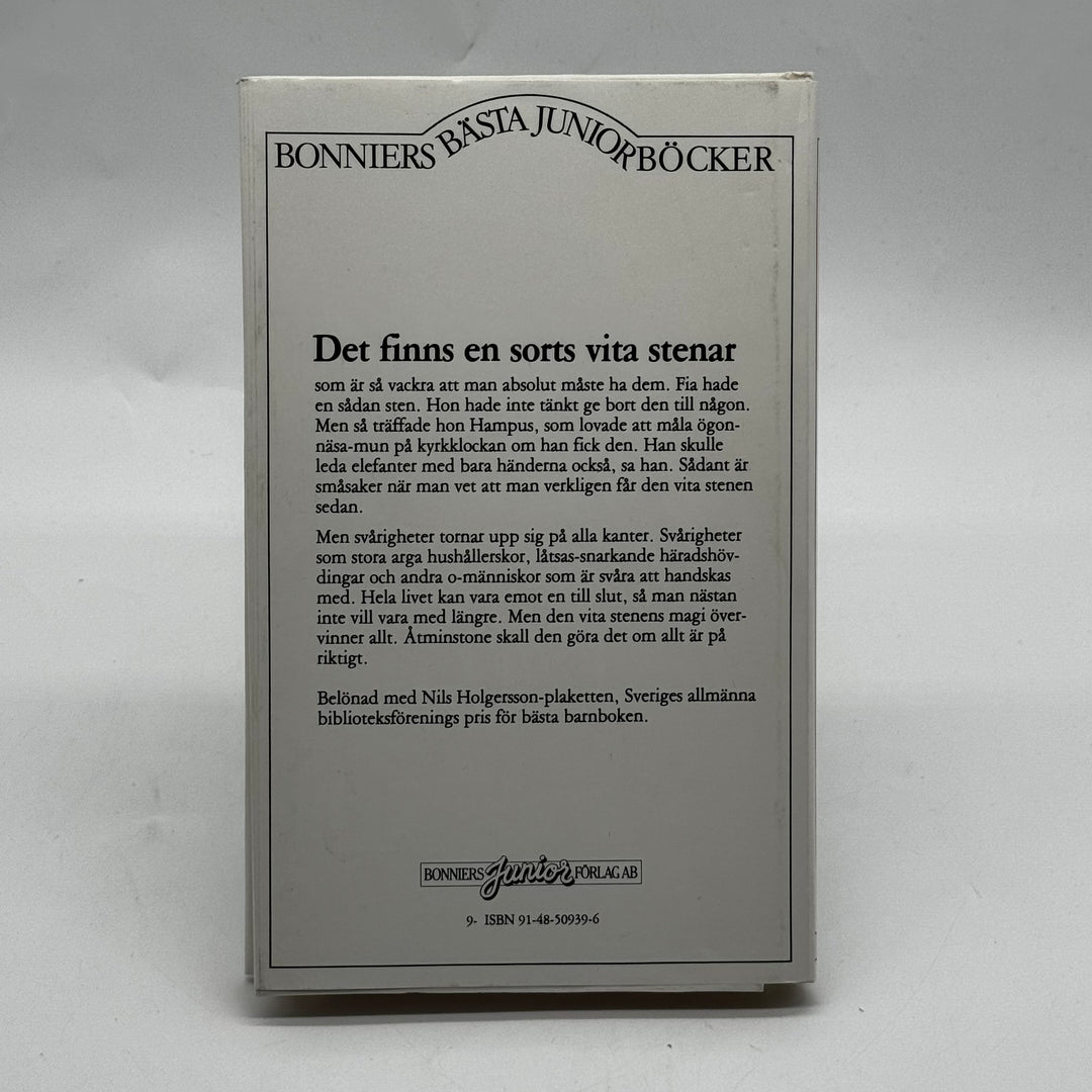 Den vita stenen klassisk barnbok inbunden