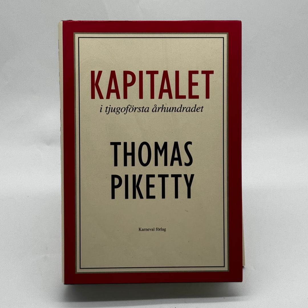 Kapitalet i tjugoförsta århundradet inbunden bok