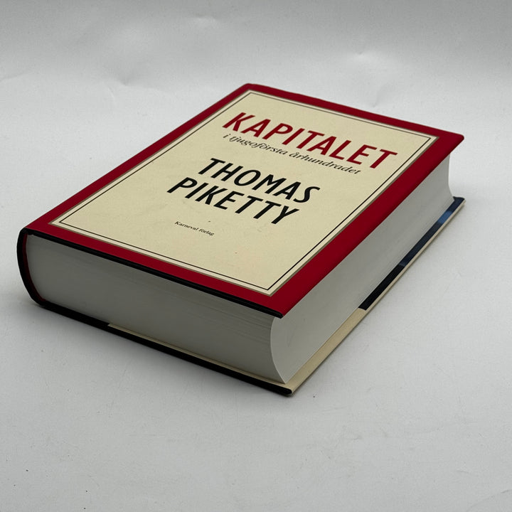 Kapitalet i tjugoförsta århundradet inbunden bok