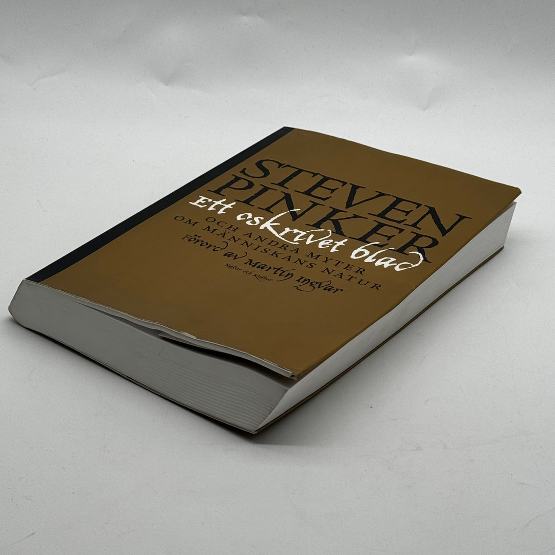 Ett oskrivet blad Steven Pinker inbunden bok