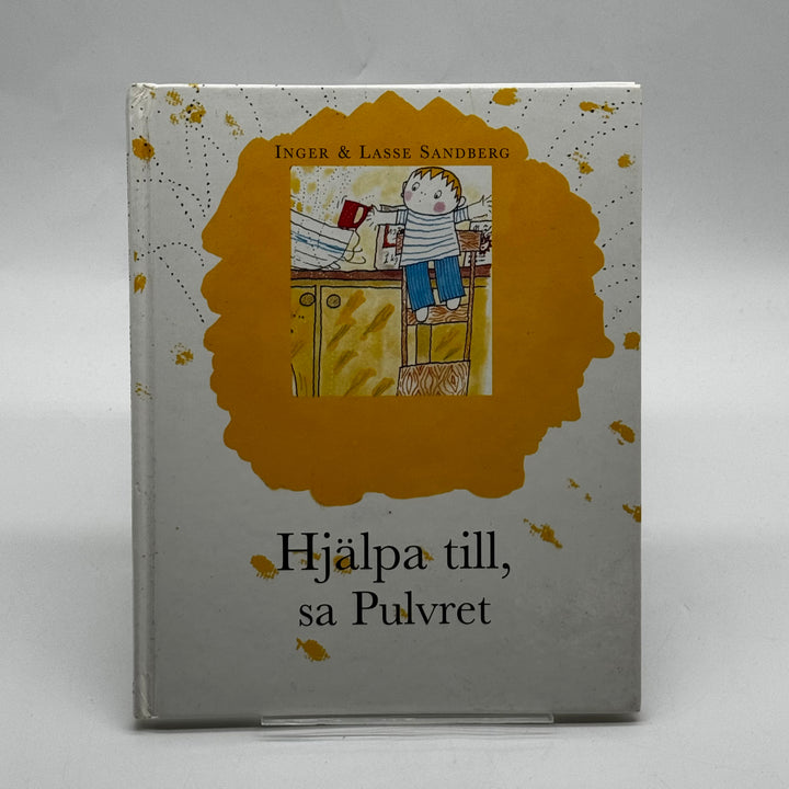 Hjälpa till sa Pulvret retro barnbok
