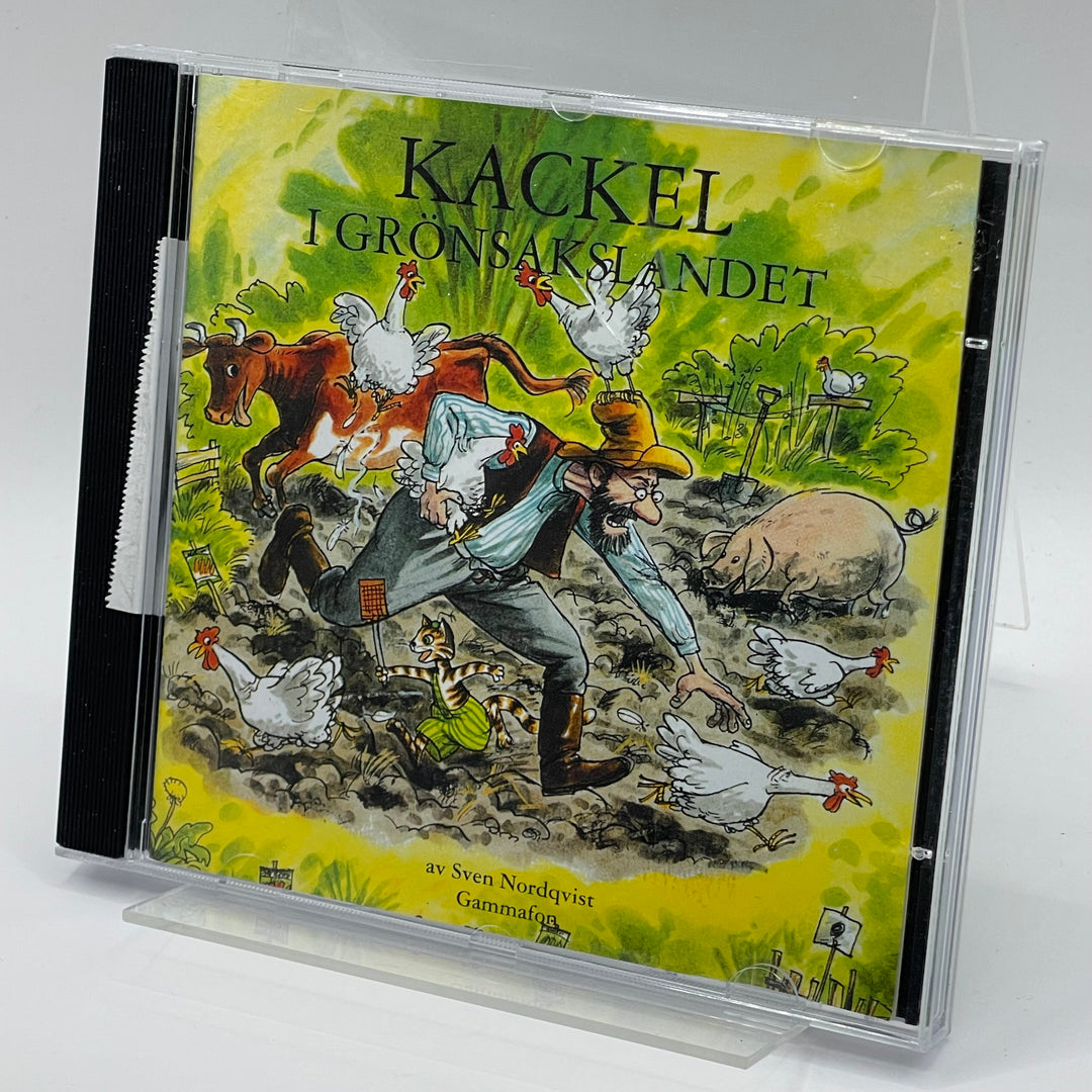 Kackel i Grönsakslandet CD-ljudbok Sven Nordqvist