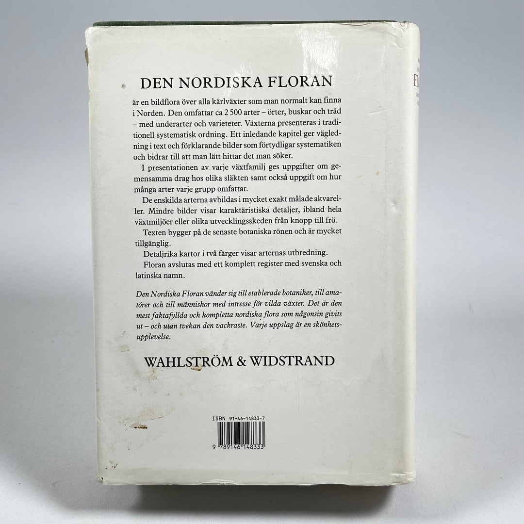 Den Nordiska Floran - Vacker Botanisk Bok - Homy Secondhand Online