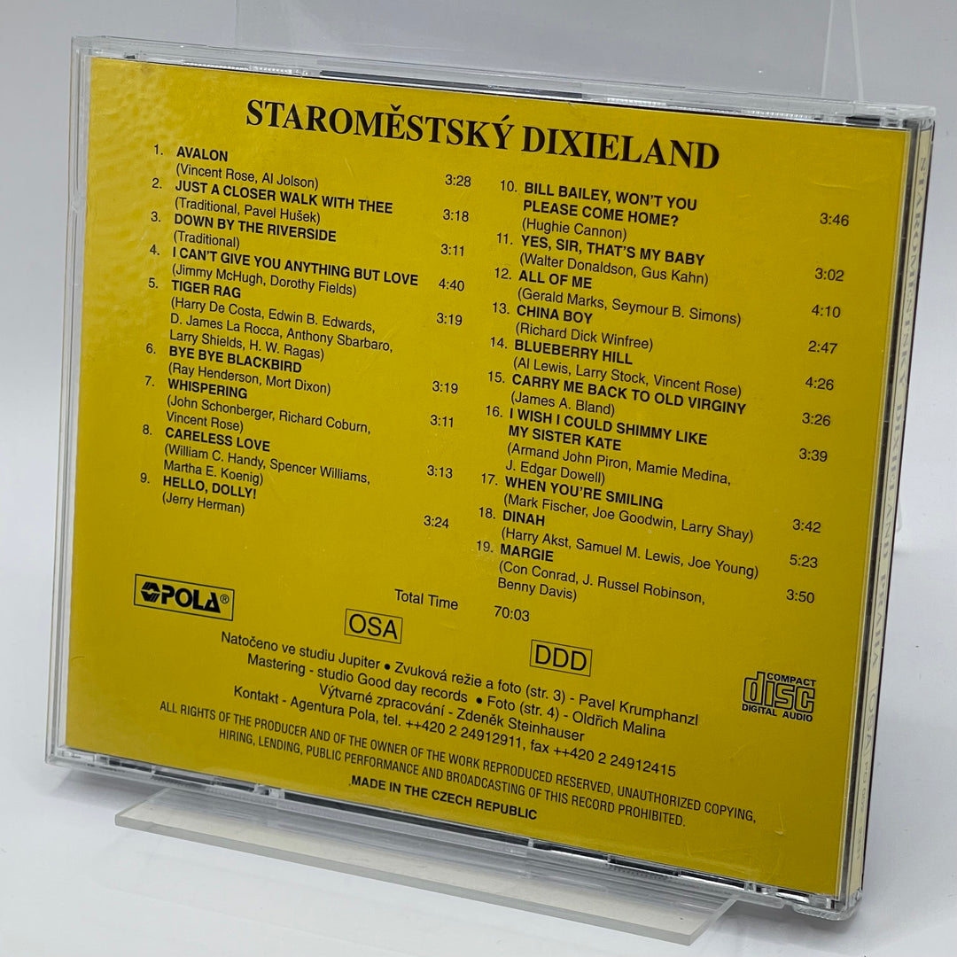 Staroměstský Dixieland Retro CD för Jazzälskare