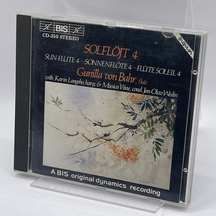 CD Solflöjt 4 Flöjtmusik Gunilla von Bahr