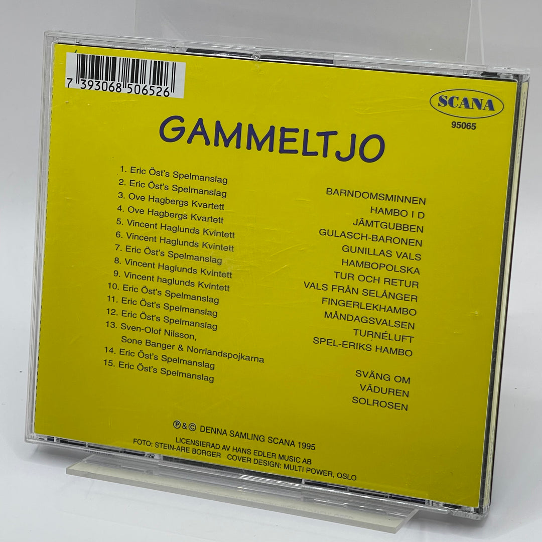 CD Gammeltjo Svensk Folkmusik Scana Vintage
