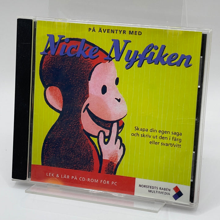 Barnspel CD-ROM "På äventyr med Nicke Nyfiken"
