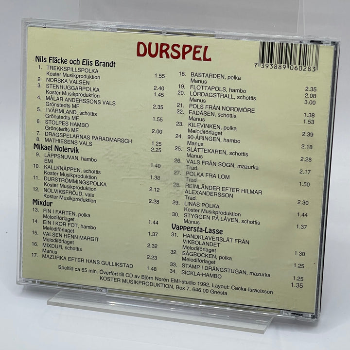 CD Durspel Dragspelsmusik Polskor och Valser