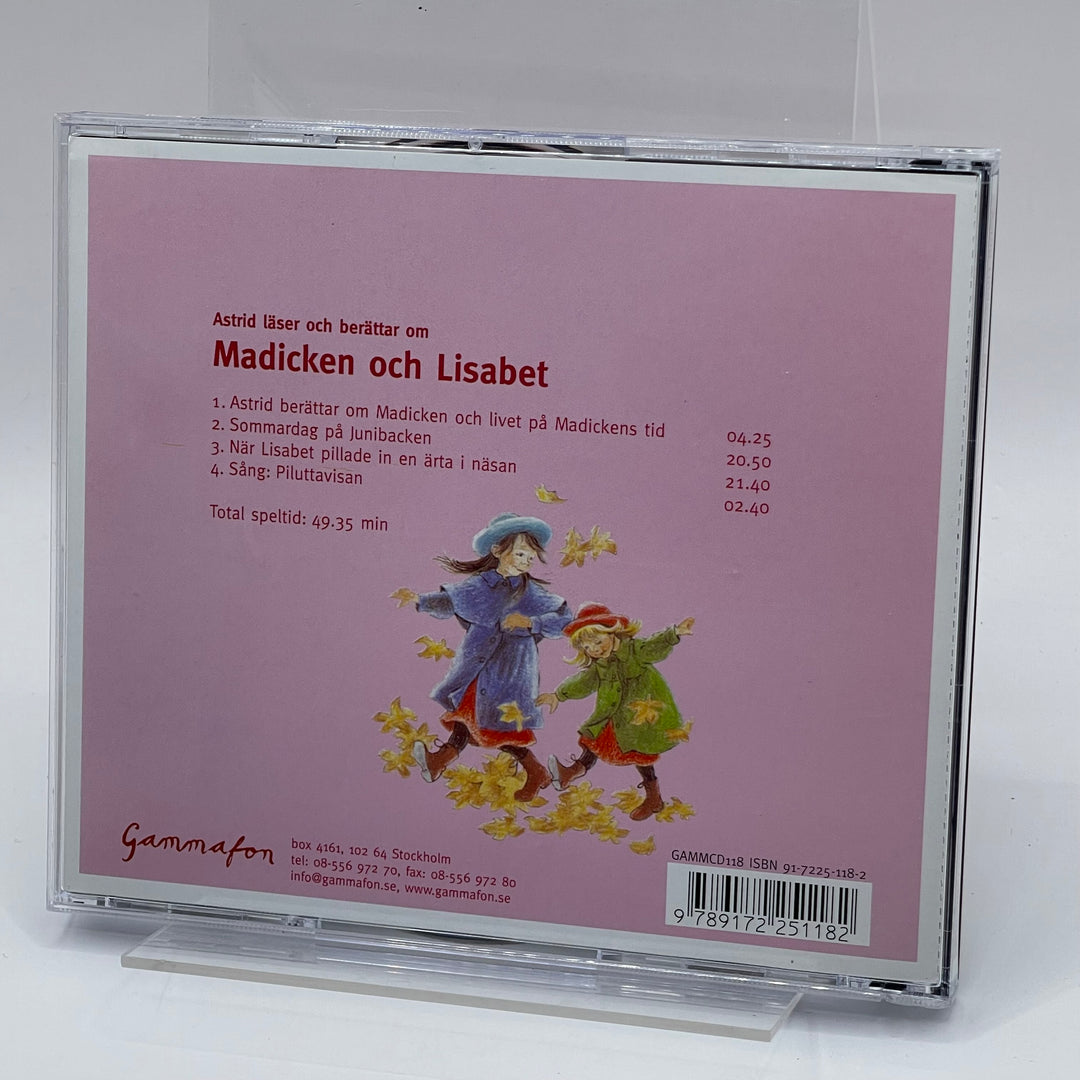 Astrid Lindgren ljudbok Madicken retro Gammafon