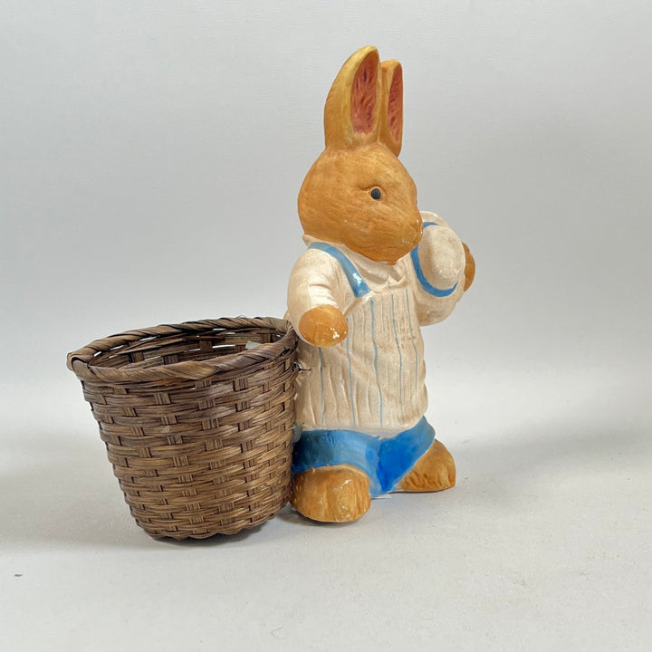 Charmig Keramikkanin med Korg och Fat - Homy Secondhand Online