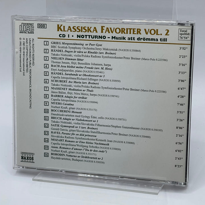 Naxos CD Klassiska Favoriter Vol. 2 Modern