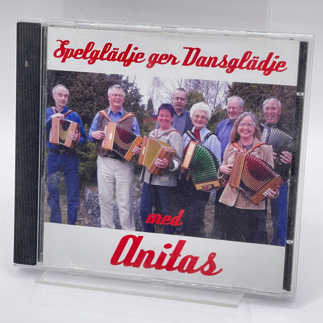 Begagnad CD med dragspelsmusik för dansglädje