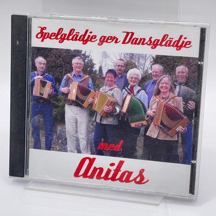 Begagnad CD med dragspelsmusik för dansglädje