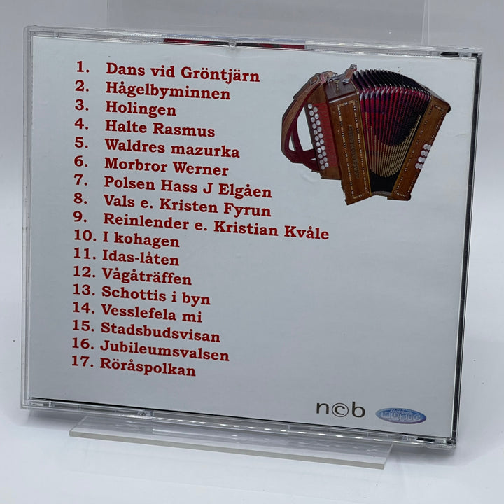 Begagnad CD med dragspelsmusik för dansglädje