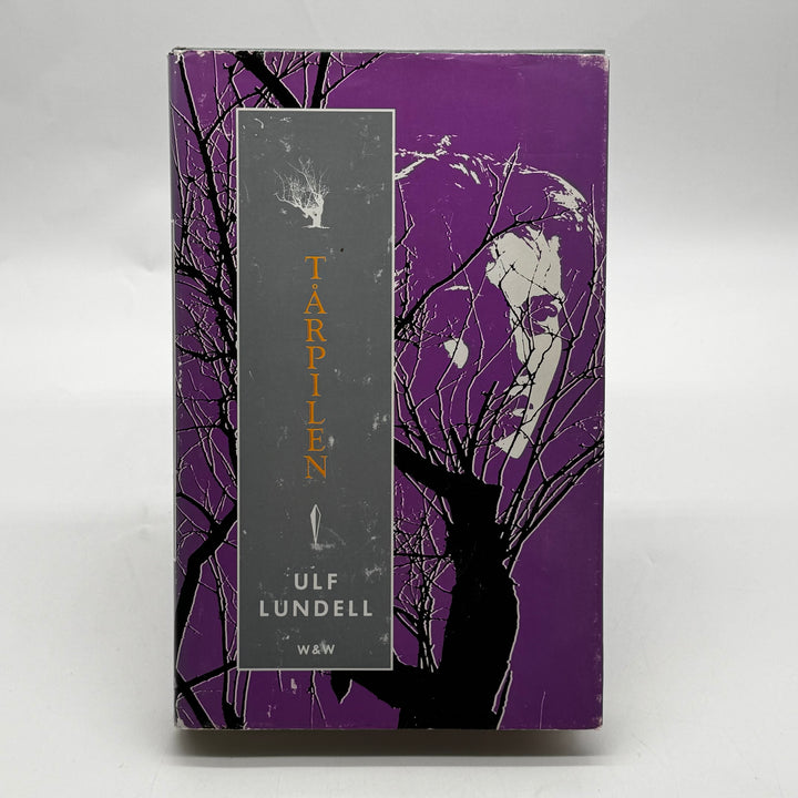 Ulf Lundell Tårpilen inbunden roman lila