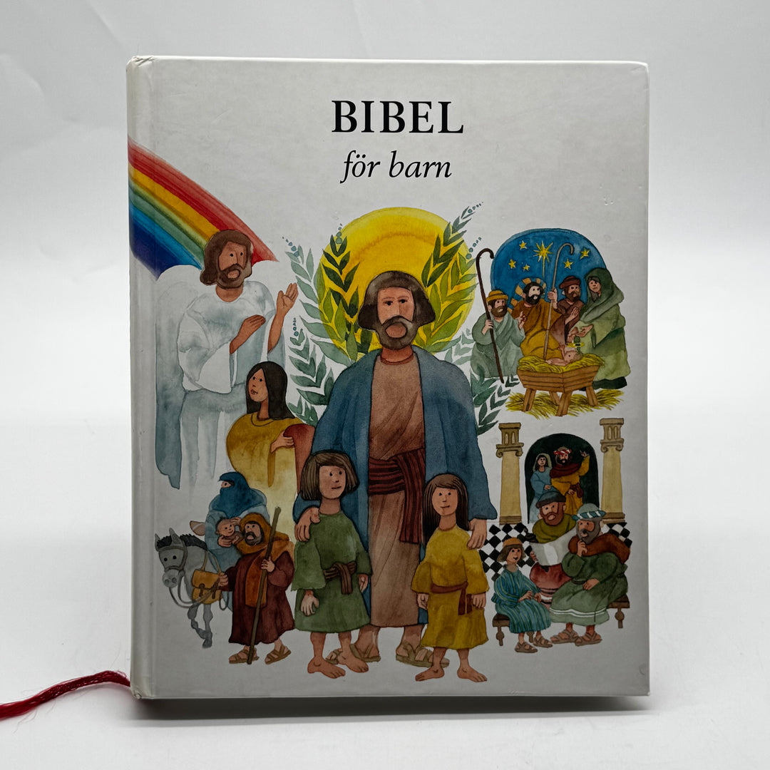 Illustrerad barnbibel Verbum färgstark inbunden bok