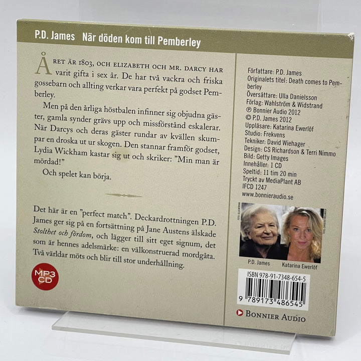 P. D. James ljudbok Stolthet och fördom-mysterium