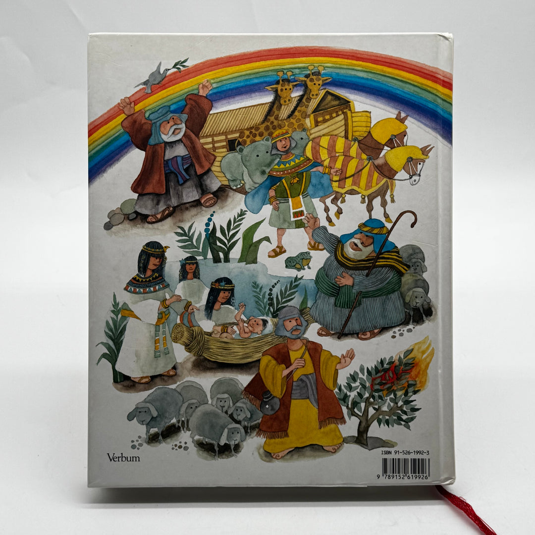 Illustrerad barnbibel Verbum färgstark inbunden bok