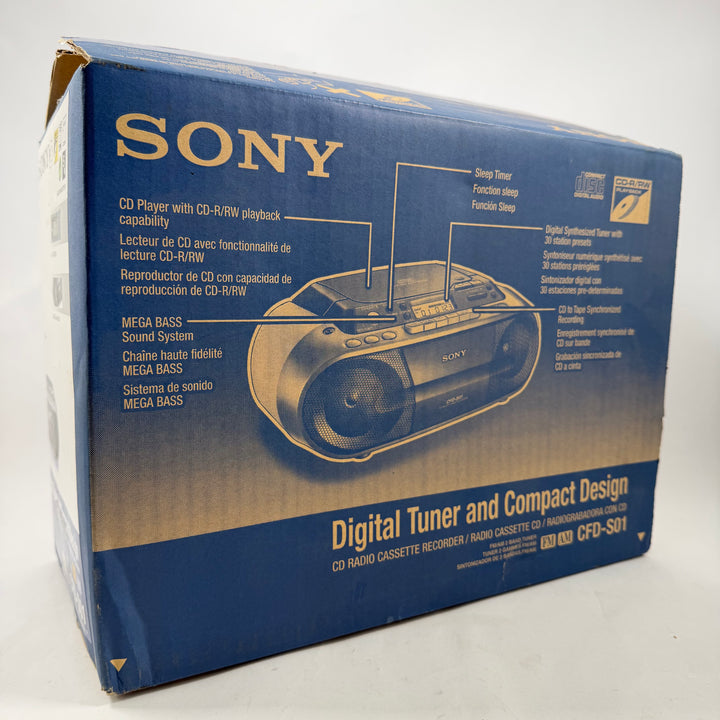 Sony CFD-S01 retro portabel CD-radio