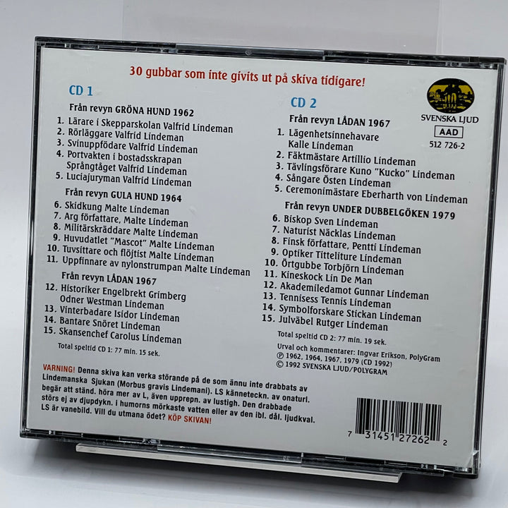 Retro Dubbel-CD Lindeman 30 År Begagnad