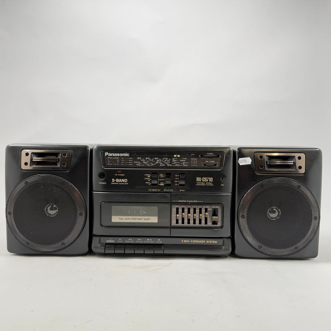Panasonic RX-CS710 retro boombox med radio