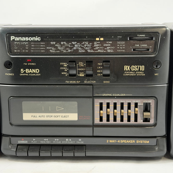 Panasonic RX-CS710 retro boombox med radio