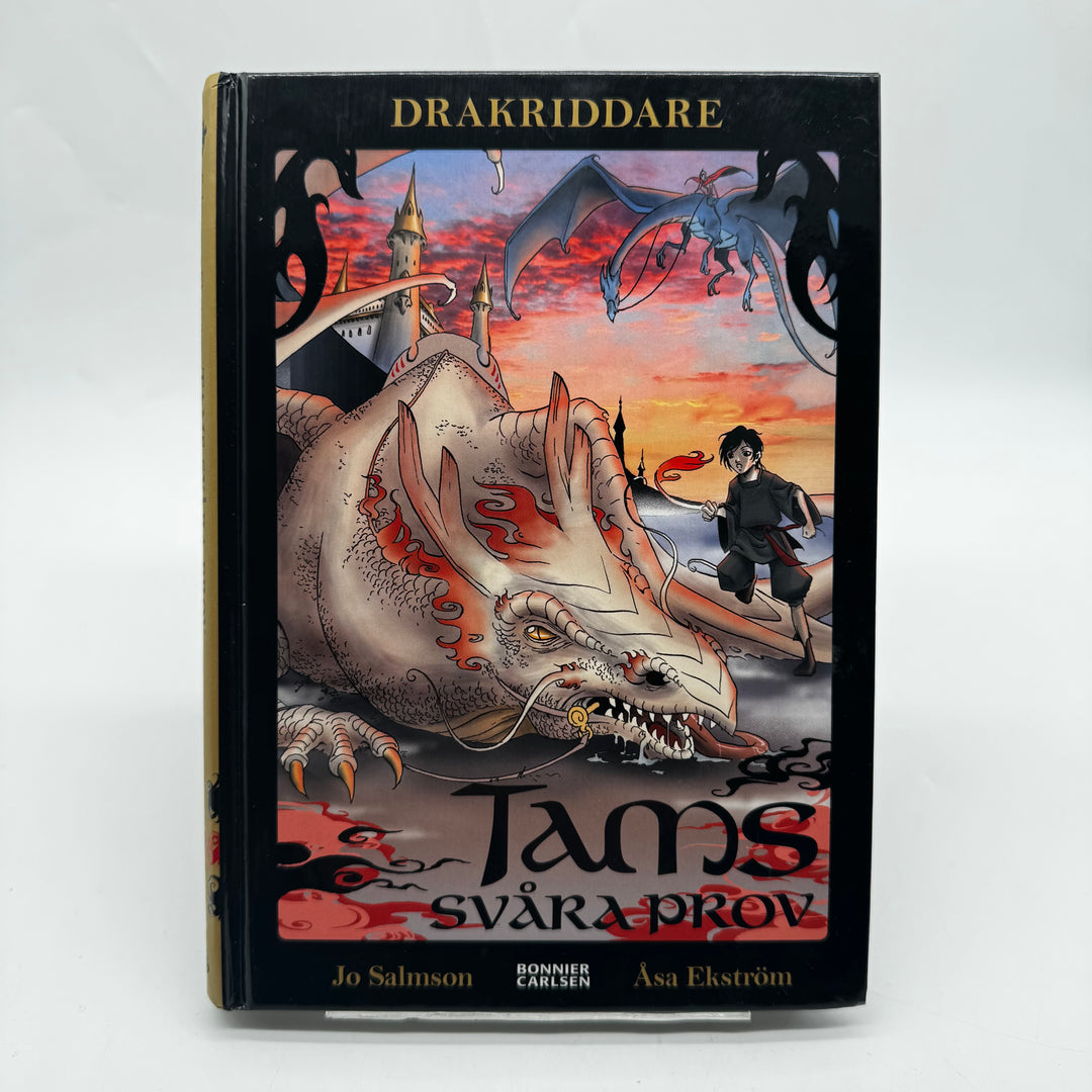 Tams svåra prov barnbok fantasy begagnad