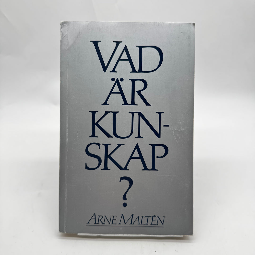 Begagnad pedagogikbok Vad är kunskap Gleerups