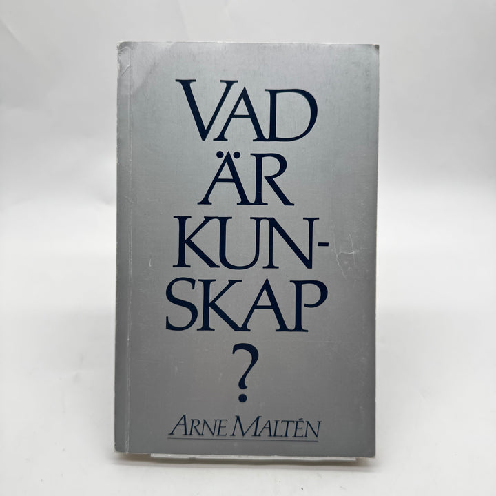 Begagnad pedagogikbok Vad är kunskap Gleerups