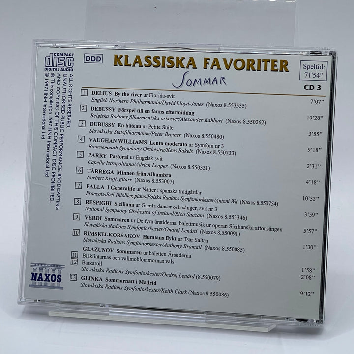 Sommar-CD Klassiska Favoriter av Naxos