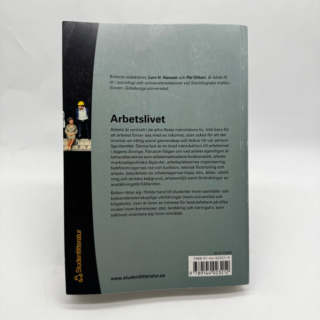 Arbetslivet kursbok sociologi Studentlitteratur begagnad