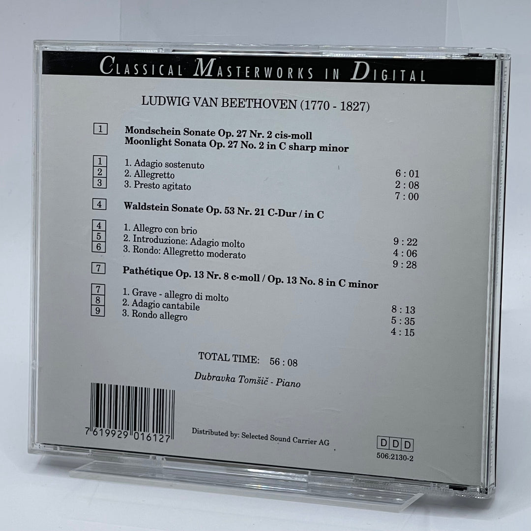 Beethovens Pianosonater CD Begagnad Bra Skick