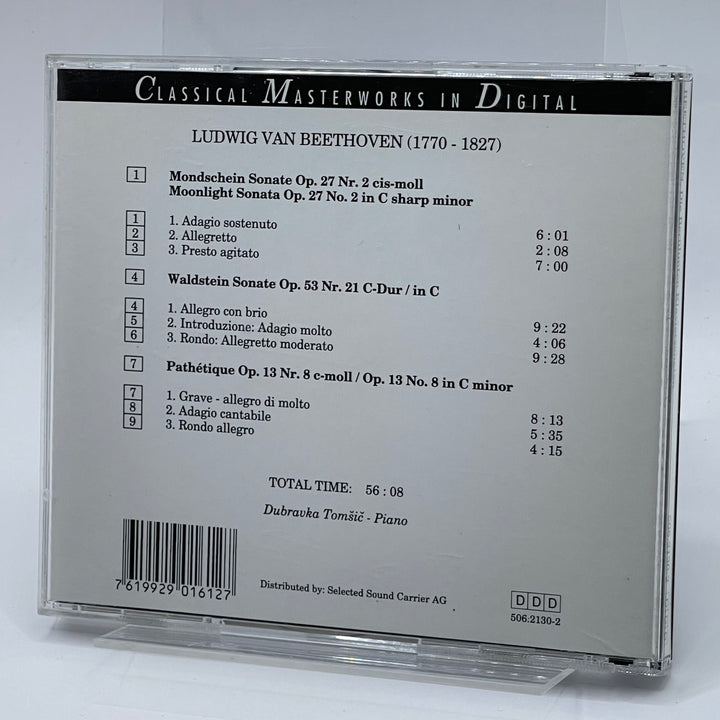 Beethovens Pianosonater CD Begagnad Bra Skick