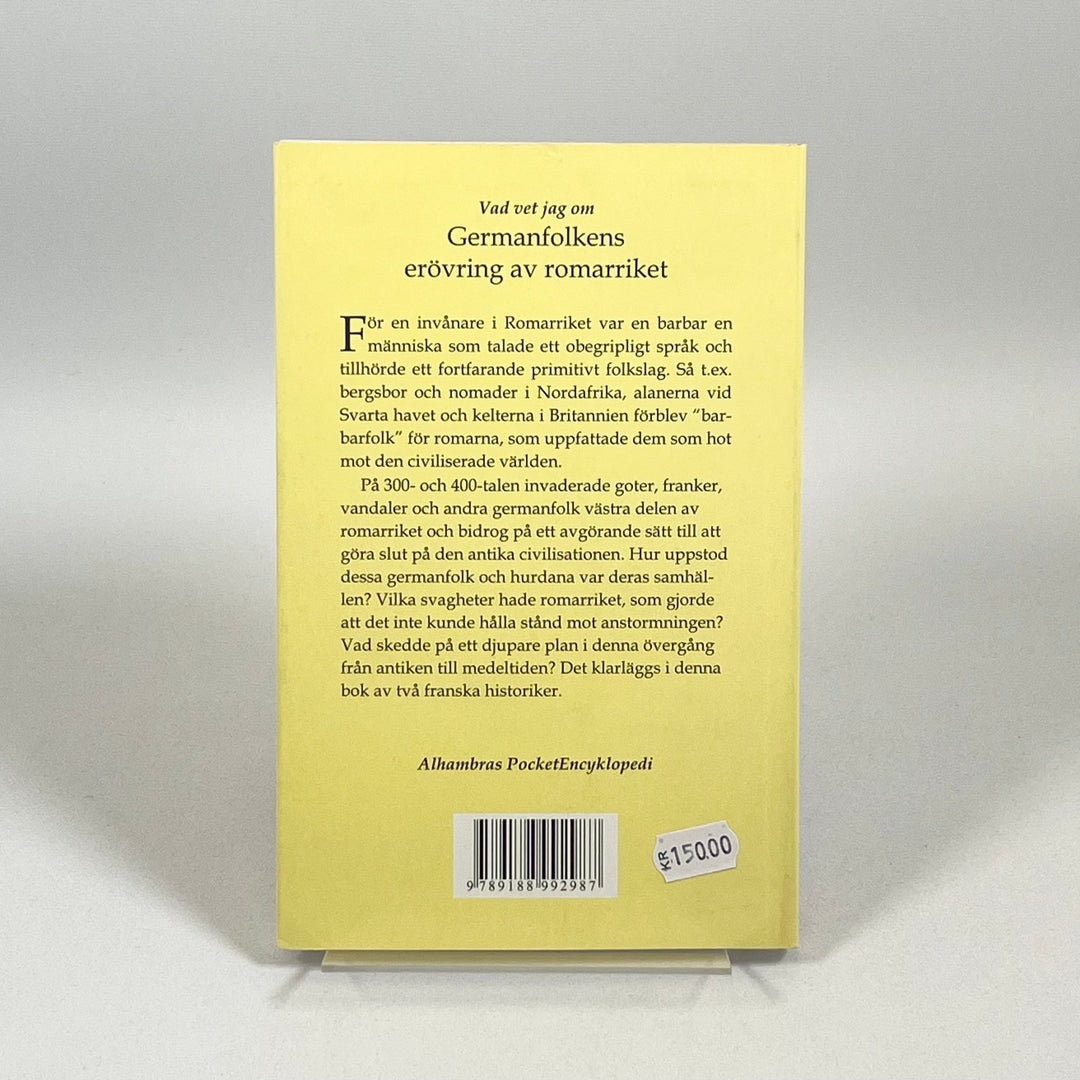 Germanfolkens Erövring av Romarriket - Pierre Riché - Homy Secondhand Online