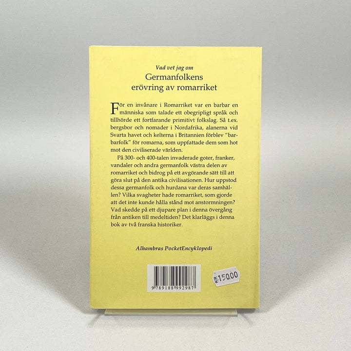 Germanfolkens Erövring av Romarriket - Pierre Riché - Homy Secondhand Online