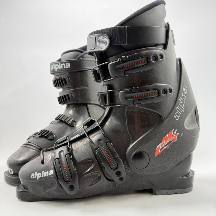 Alpina svarta skidpjäxor sportig modell