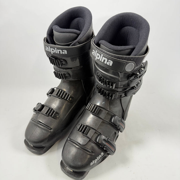 Alpina svarta skidpjäxor sportig modell