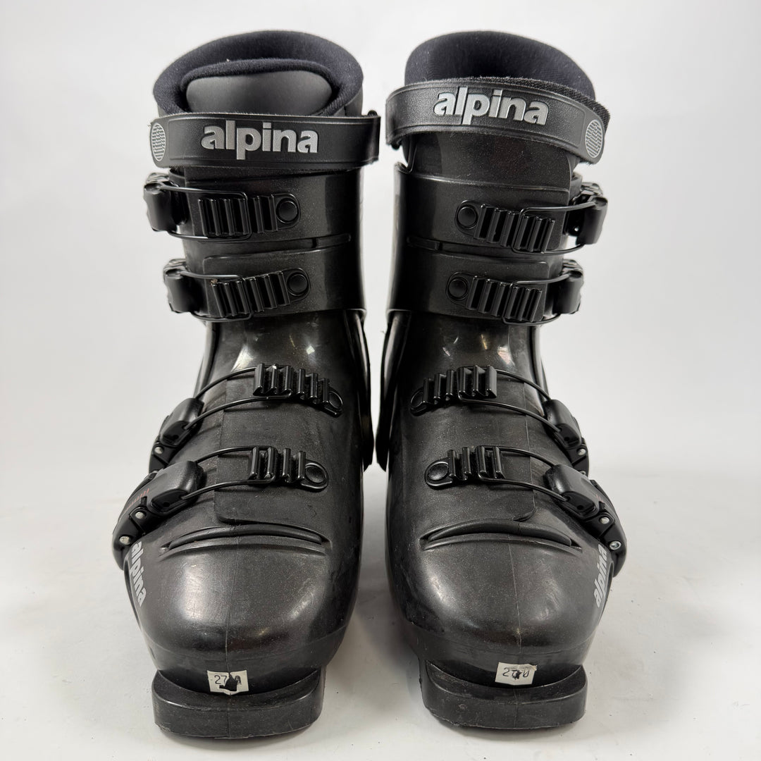 Alpina svarta skidpjäxor sportig modell