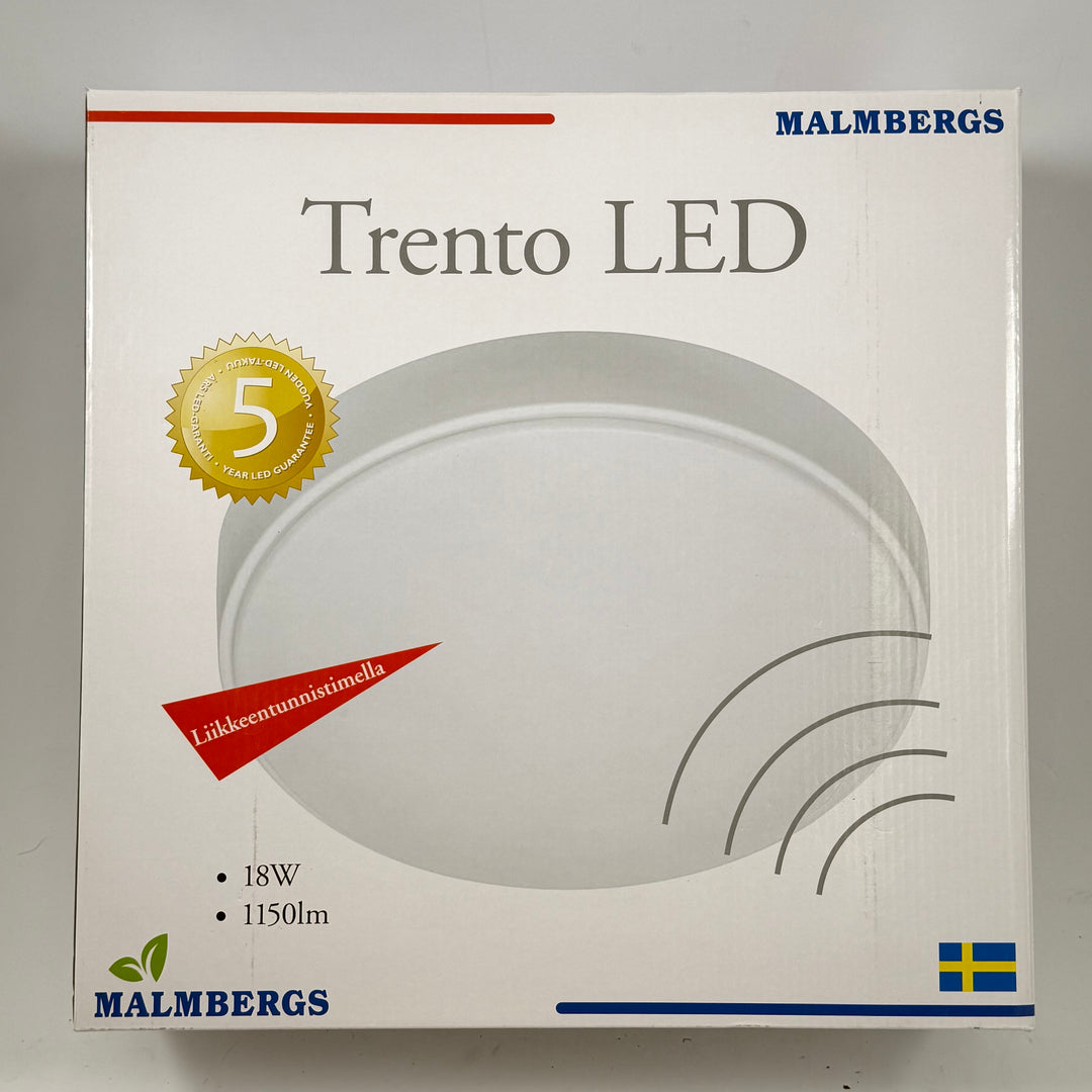 Malmbergs Trento LED takplafond med sensor