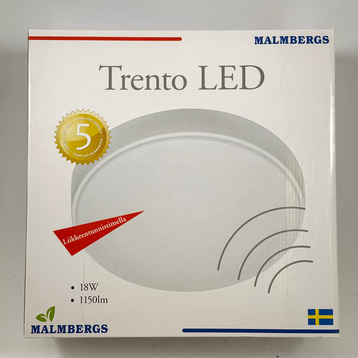 Malmbergs Trento LED takplafond med sensor