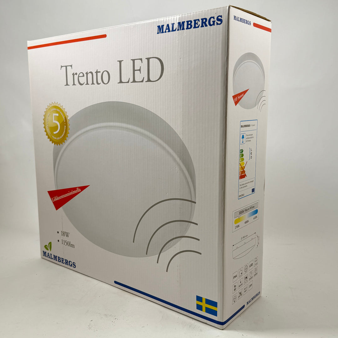 Malmbergs Trento LED takplafond med sensor