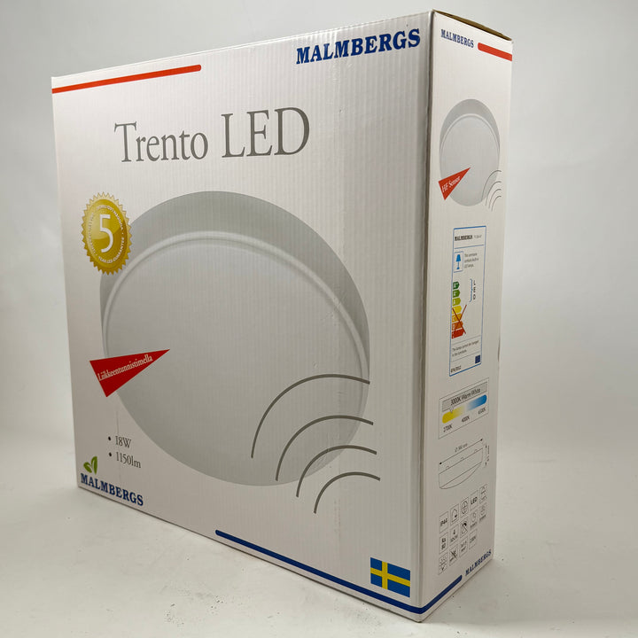Malmbergs Trento LED takplafond med sensor