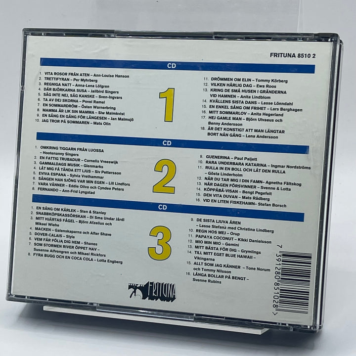 Retro CD-samling Svensktoppens 30-årsjubileum