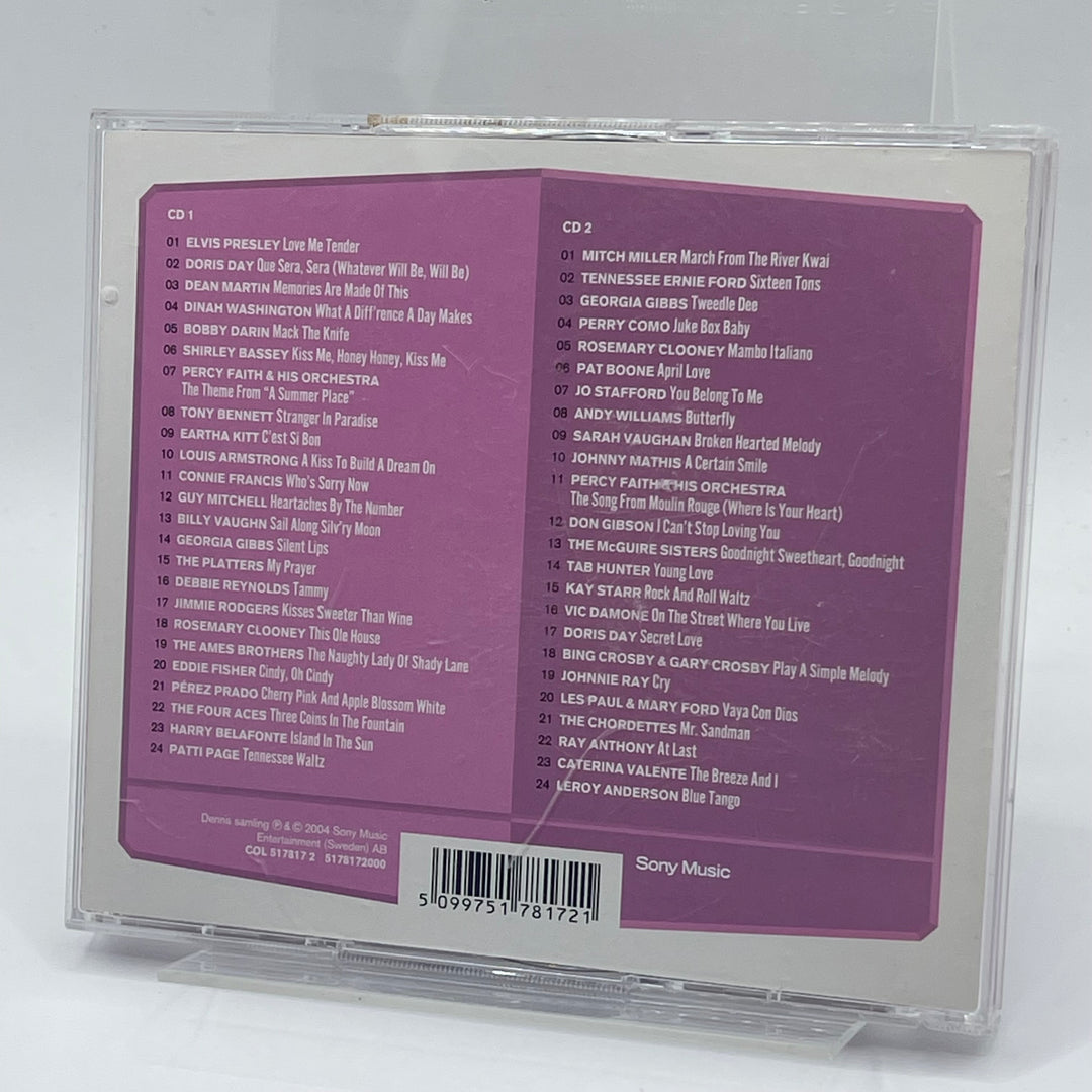 Retro Dubbel-CD 50-tals Hits från Sony Music