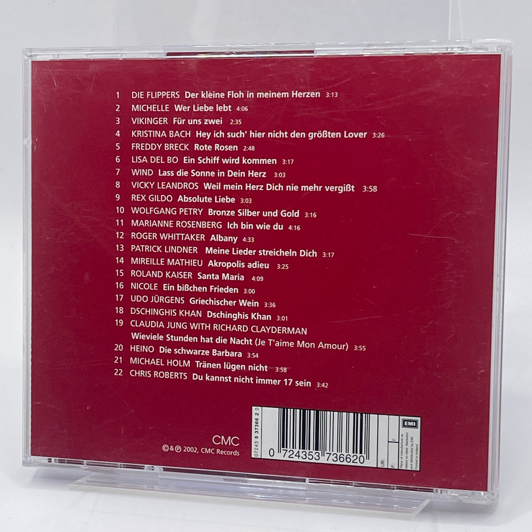 Tyska Schlager Hits Retro Musik CD