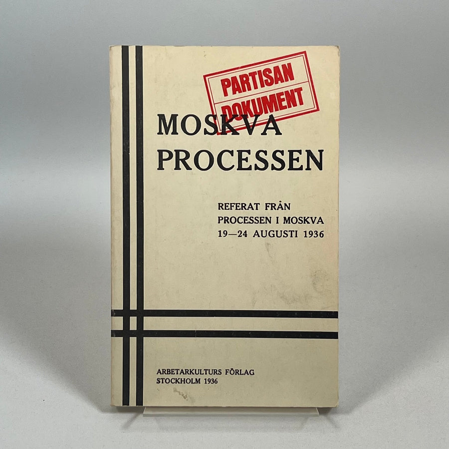 Historisk Bok om Moskva Processen 1936 - Homy Secondhand Online