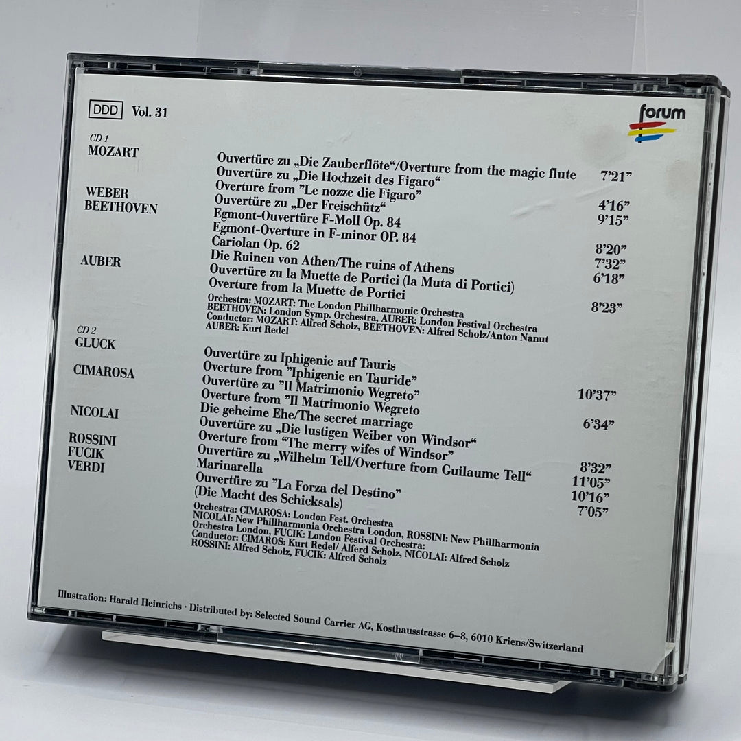 Dubbel-CD Berühmte Opern Ouvertüren London Philharmonic