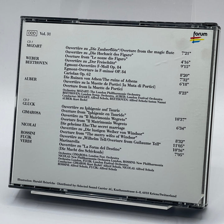 Dubbel-CD Berühmte Opern Ouvertüren London Philharmonic