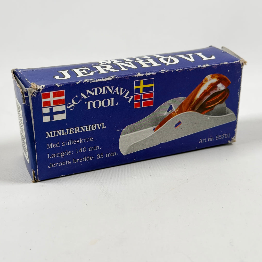 Jernbolaget Retro Minijernhyvel Oanvänd i Metall