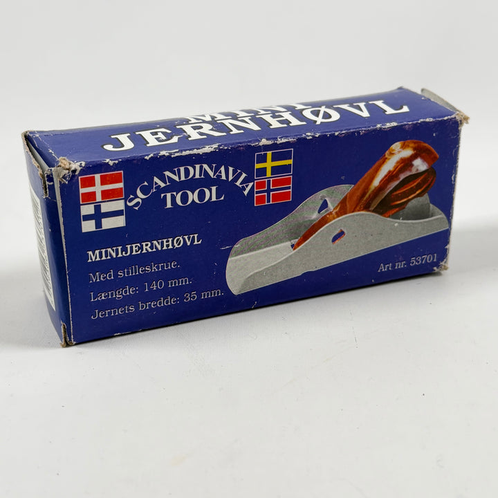Jernbolaget Retro Minijernhyvel Oanvänd i Metall